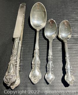 Beautiful Collection Of Sterling Silverware 