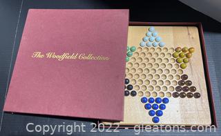 Wood Field Collection Vintage Chinese Checkers 