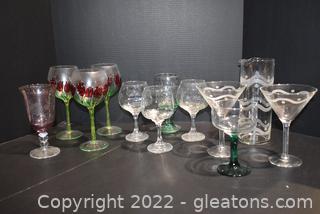 Whether It is Wine - Water - Margarita or A Martini - We Got Your Glass