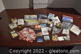 Airplane Related Parts Kits and Decals And More