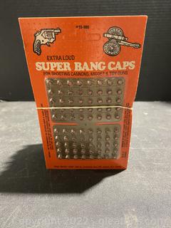 17 Packs of Extra Loud Super Bang Caps 