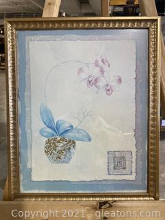 Lovely Asian Orchid Framed Print (A)
