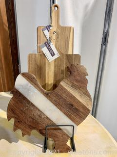4 Piece Cutting Board Collection 