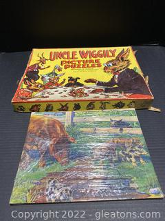 Vintage Uncle Wiggily Picture Puzzles 