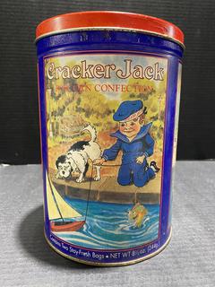 Limited Edition Vintage Cracker Jack Tin 