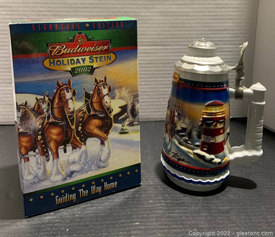 2022 Budweiser Holiday Stein