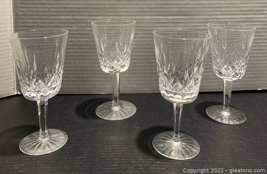 Sold at Auction: 5 Waterford Crystal Water Glasses