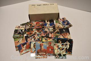 1991 Tops Stadium Club Baseball Cards