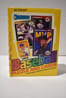 Donruss 1989 Baseball Puzzle and Cards 