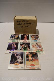 1990 Fleer Basketball Cards 