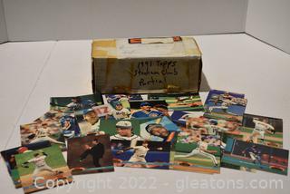 1991 Topps Stadium Baseball Cards 