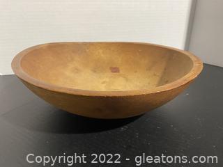 Hand Turned Wooden Bowl 