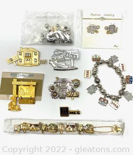 “For Sale” & “Sold” Costume Jewelry Lot 