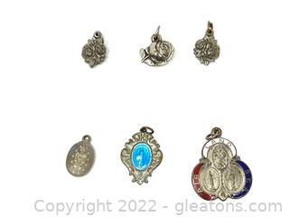 Sterling Silver Charms Collection (Lot of 6) 