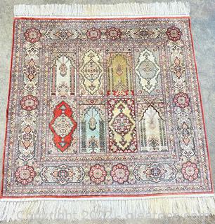 Hand Knotted Silk Imported Rug 