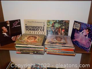 Large Collection of Varied Genre Record Albums