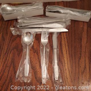 Vintage Never Used Eastern Airlines Flatware – 36 Pieces 