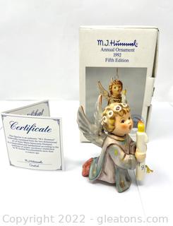 Hummel Figurine Ornament “Light Up the Night” #185 