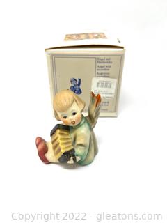 Hummel Figurine “Angel with Accordion” #551, 1967 