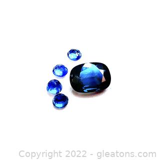 Genuine Sapphire Loose Gemstone Lot
