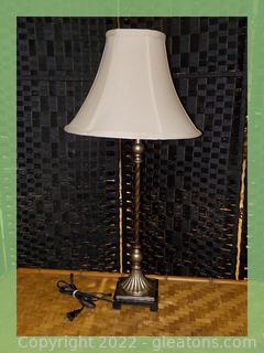 Candlestick Lamp with Shade (Pre-Owned) 