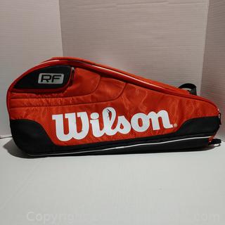 Wilson RF 3 Compartment Tennis Racquet Bag                