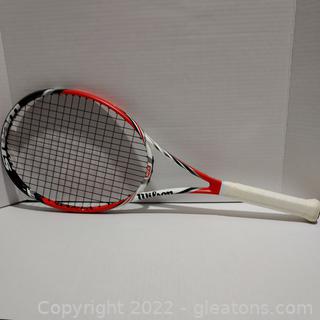 Wilson Amplifeel 360 Steam 99S Tennis Racquet with Cover 