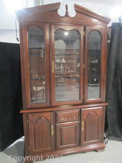 Beautiful Lighted Display/China Cabinet
