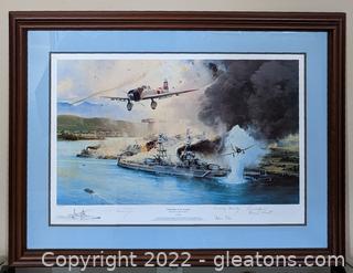 "Remeber Pearl Harbor" by Robert Taylor, Limited Edition