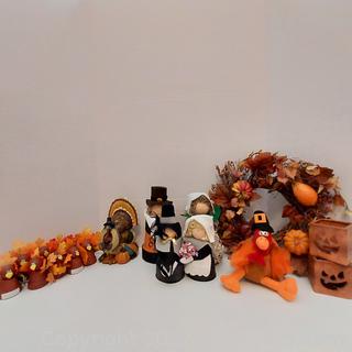 Fall Decor Lot (Not all Items are in First Picture) 