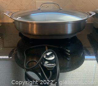 Cuisinart Stainless Steel Electric Skillet 