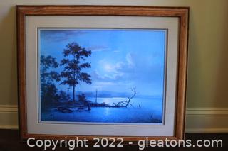 Limited Edition “Nocturnal Harmony “ Windberg Framed Print