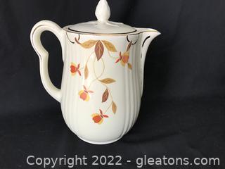 Lovely Jewel Tea Pitcher with Lid