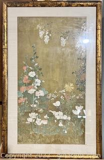 Limited Edition Mid 20th Century Japanese Cherry Blossom Print 