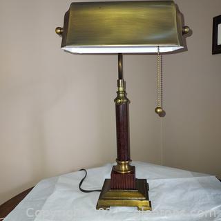 Lovely Bankers Lamp