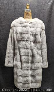 Gorgeous Long Kalyaev Mink Fur Coat 