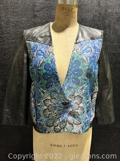 Helmut Lang for Intermix Printed Evening Jacket with Tags