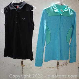 2 Nice Puma Ladies Active Outerware with tags