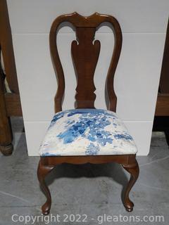 American Drew Armless Dining Chair W Fiddle Back