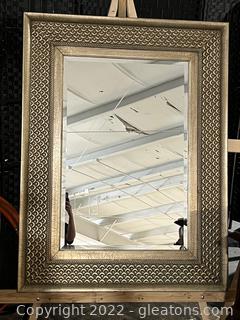 Framed Reinwill Inc. Beveled Mirror 