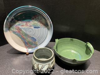 Vibrant Pottery Dishes