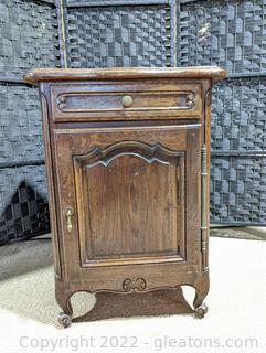 Well Loved Rustic Nightstand