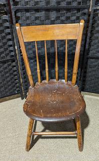 Small Antique Wooden Chair