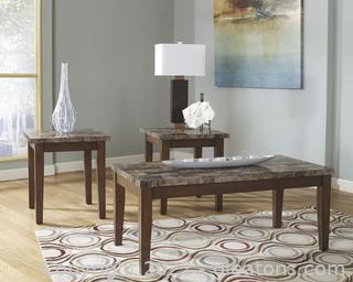 Ashley Furniture Wooden Occasional End Table