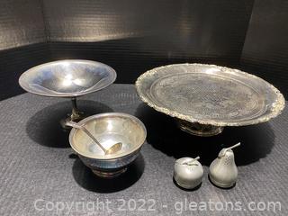 Assorted Silver Items 