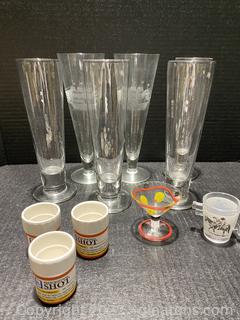 Various Drinking Glasses 