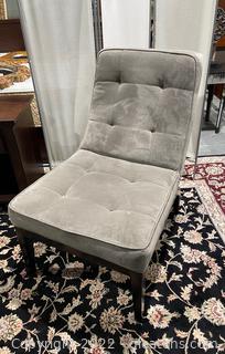 Sam Moore for Hooker Furniture Leif Exposed Wood Club Chair 