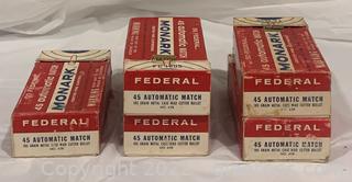 Federal 45 Automatic Match Rounds