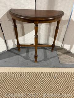 Ornate Wooden Side Table 