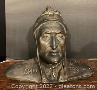 Antique Bust/Sculpture of Dantes